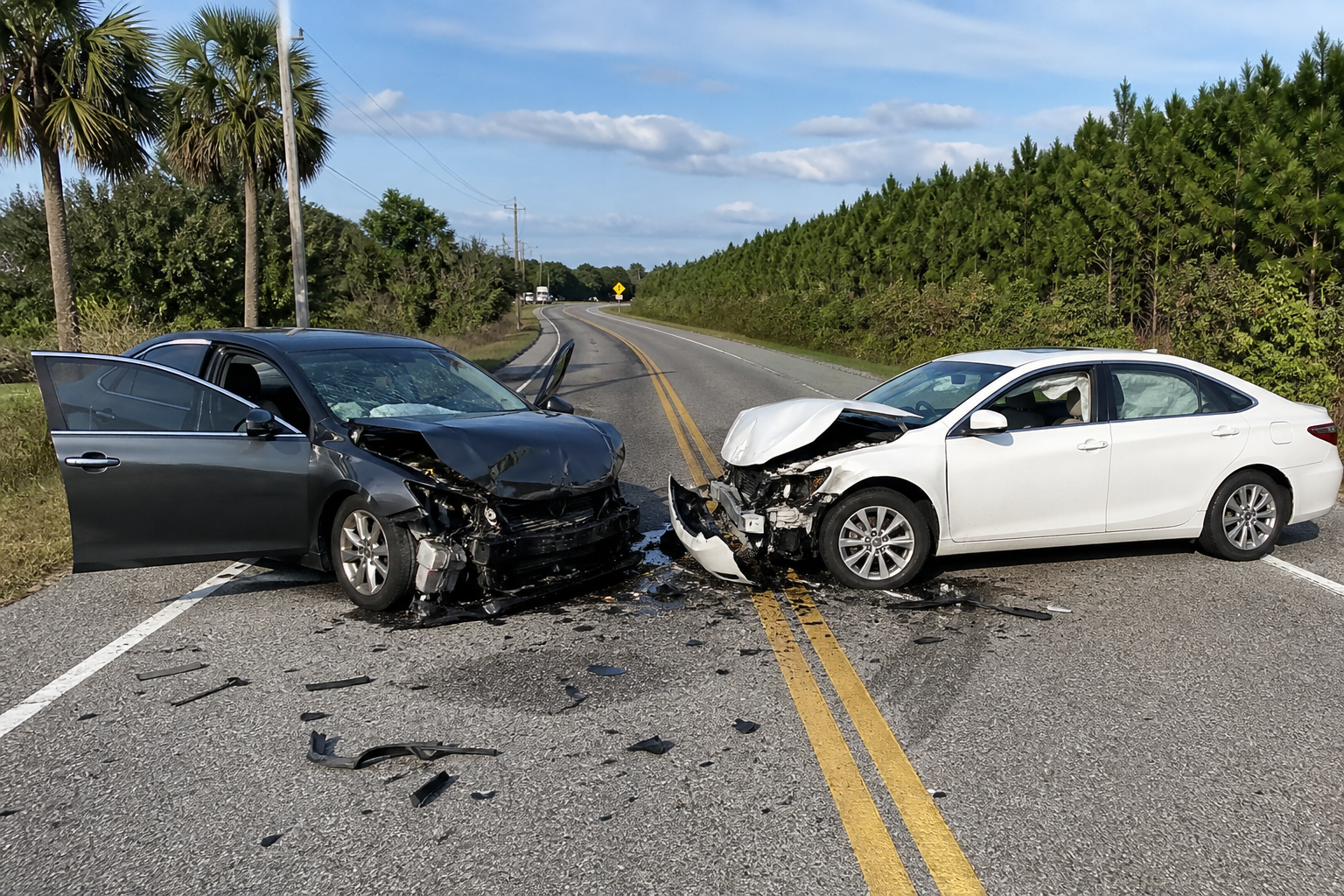 Head-On Collisions in Florida